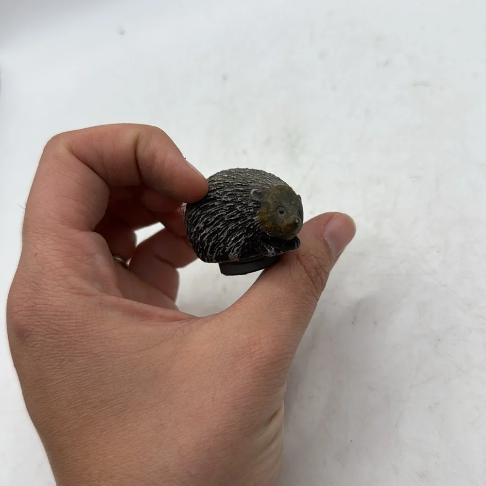 Mini Hedgehog Magnet Collectible Art Decor